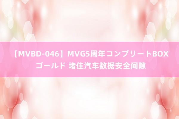 【MVBD-046】MVG5周年コンプリートBOX ゴールド 堵住汽车数据安全间隙