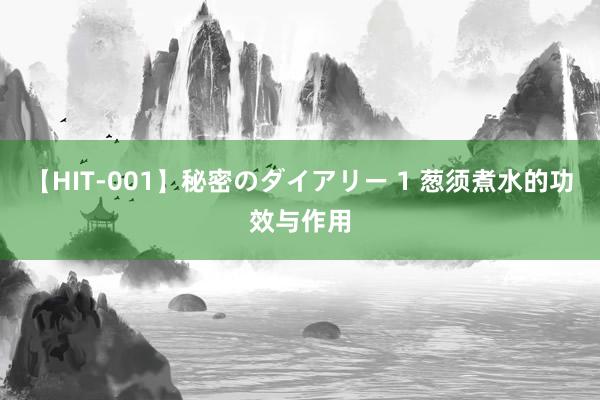 【HIT-001】秘密のダイアリー 1 葱须煮水的功效与作用